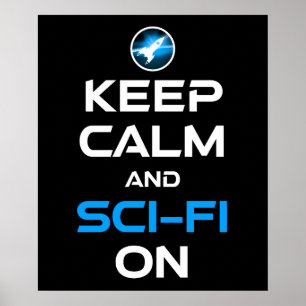 保Calm And Sci-Fiオン ポスター