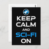 保Calm And Sci-Fiオン ポストカード (正面/裏面)