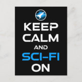 保Calm And Sci-Fiオン ポストカード (正面)
