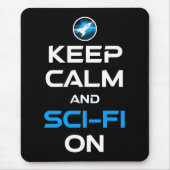 保Calm And Sci-Fiオン マウスパッド (正面)