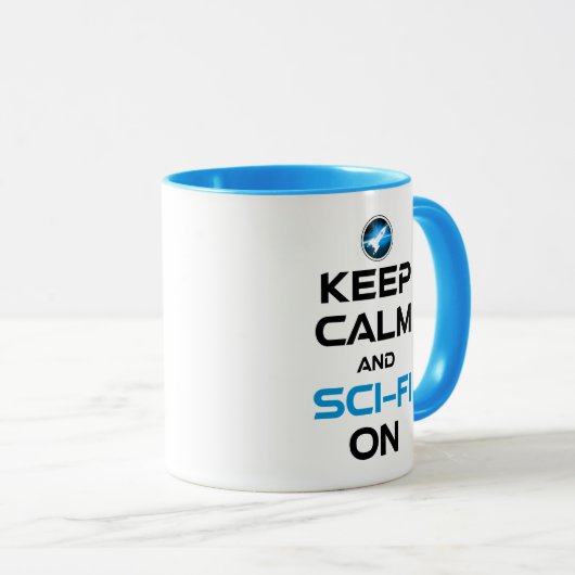 保Calm And Sci-Fiオン マグカップ (正面右)
