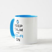 保Calm And Sci-Fiオン マグカップ (正面左)