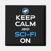 保Calm And Sci-Fiオン マグネット (正面)