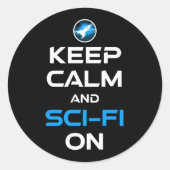 保Calm And Sci-Fiオン ラウンドシール (正面)