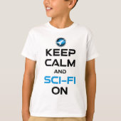 保Calm And Sci-Fiオン Tシャツ (正面)