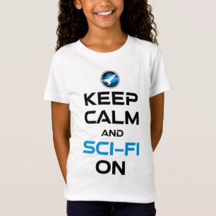保Calm And Sci-Fiオン Tシャツ