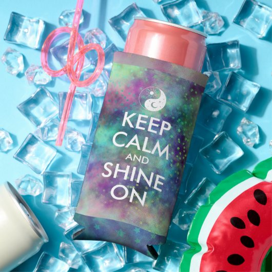 保Calm and Shine Onカスタム調和クーラーボックス スリム缶クーラー (インサイチュ 夏)