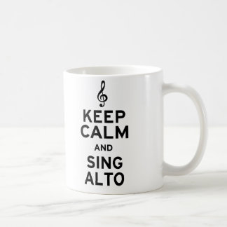 保Calm and Sing Alto コーヒーマグカップ