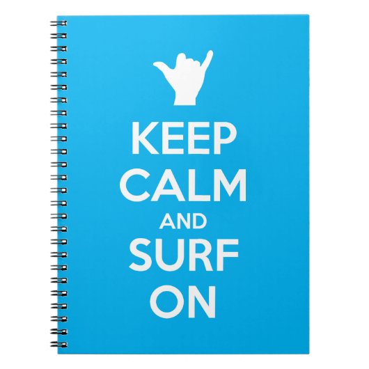 保Calm and Surf On ノートブック (正面)