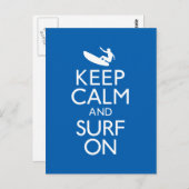 保Calm and Surf On ポストカード (正面/裏面)