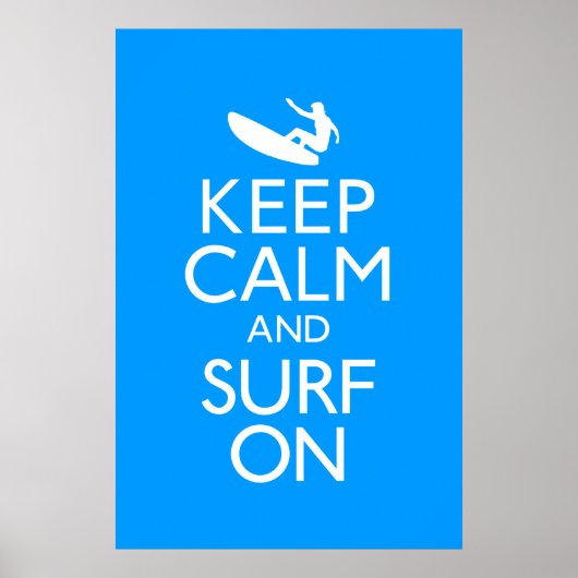 保Calm and Surf On Poster ポスター (正面)