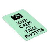 保Calm and Take Photos マグネット (右側)