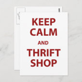 保Calm And Thrift Shop ポストカード (正面/裏面)