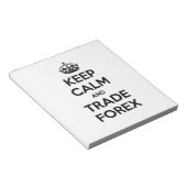 保Calm and Trade Forex ノートパッド (アングル)