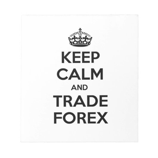 保Calm and Trade Forex ノートパッド (正面)