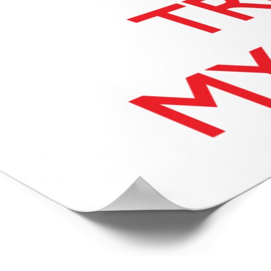 保Calm and Trust a Mycologist ポスター (角)