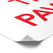 保Calm and Trust the Pawnbroker ポスター (角)