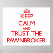 保Calm and Trust the Pawnbroker ポスター (正面)