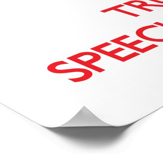 保Calm and Trust the Speech Pathologist ポスター (角)