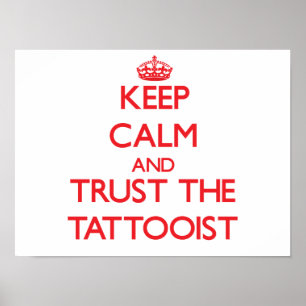 保Calm and Trust the Tattooist ポスター