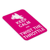 保Calm and Twist the Throttle - Sport/通り マグネット (右側)