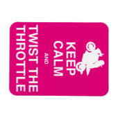 保Calm and Twist the Throttle - Sport/通り マグネット (横)