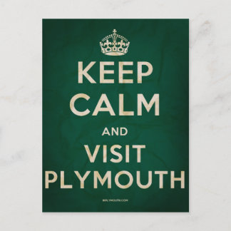 保Calm and Visit Plymouth ポストカード