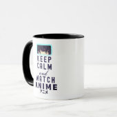 保Calm and Watch Anime マグカップ (正面左)