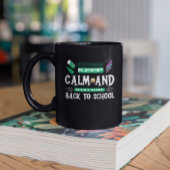 保Calm and Welcome新学期 ツートーンマグカップ