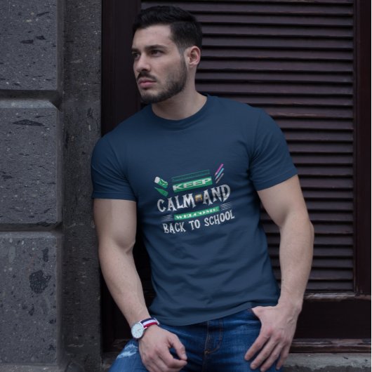 保Calm and Welcome新学期 Tシャツ