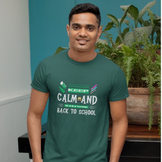 保Calm and Welcome新学期 Tシャツ