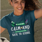 保Calm and Welcome新学期 Tシャツ