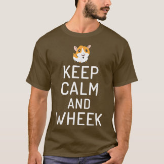 保Calm And Wheek Cute Guinea Pig3721 Tシャツ