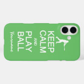 保Calm & Ballカラーカスタムケース Case-Mate iPhoneケース (裏面 (横))