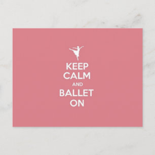 保Calm & Ballet On ポストカード