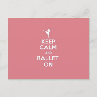 保Calm & Ballet On ポストカード