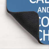 保Calm & Be a Chefのカスタムmousepad マウスパッド (コーナー)