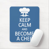 保Calm & Be a Chefのカスタムmousepad マウスパッド (マウス)