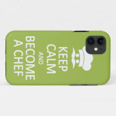 保Calm & Be a ChefのiPhoneケーカスタムス Case-Mate iPhoneケース (裏面(横))