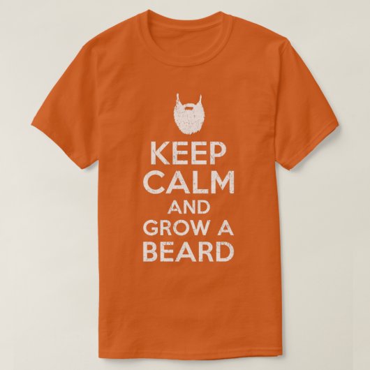 保Calm Beardクラシック Tシャツ (デザイン正面)