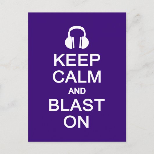 保Calm & Blastはがきにカスタマイズ、 ポストカード (正面)