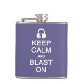保Calm & Blast Onカスタムフラスコ フラスク (正面)