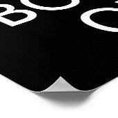 保Calm & Bowl Onカスタムカラーポスター ポスター (角)