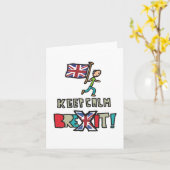 保Calm Brexit カード (黄色い花)