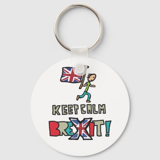 保Calm Brexit キーホルダー (正面)