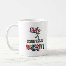 保Calm Brexit コーヒーマグカップ