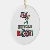 保Calm Brexit セラミックオーナメント (右)