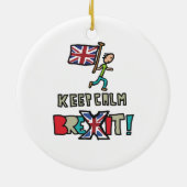 保Calm Brexit セラミックオーナメント (裏面)