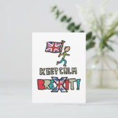 保Calm Brexit ポストカード (スタンド正面)