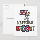 保Calm Brexit ポストカード (正面/裏面)